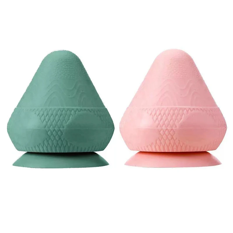 New Adsorption Type Fascia Ball Massage Cone Plantar Lumbar Back Shoulder Neck Whole Body Meridian Points Silicone Fascia Ball