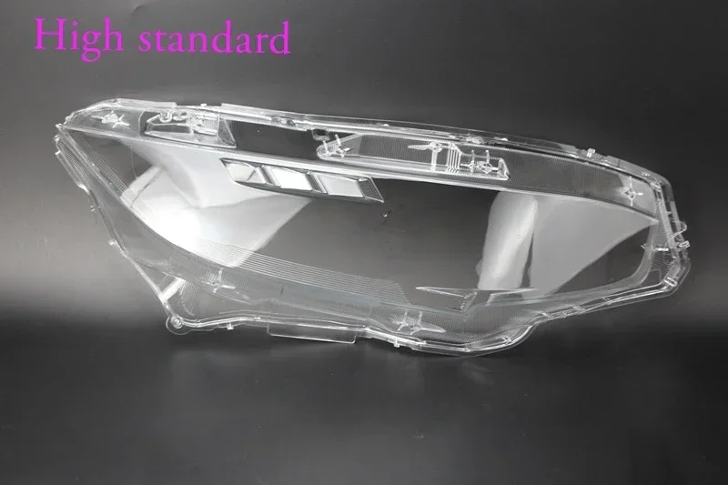 For Honda Civic 2016 2017 2018 2019 2020 2021 Headlight Shell Lamp Shade Transparent Cover Headlight Glass Headlamp Cover view 3