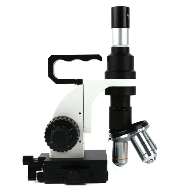 100X 400X Zoom 4K Handheld Portable Industrial Metal Metallographic Microscope Polarized Light Mineral Metallurgical Microscopy