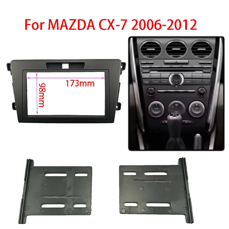 

Double Din Radio Fascia for MAZDA CX-7 2006-2012 Panel Dash Mount Installation Trim Kit