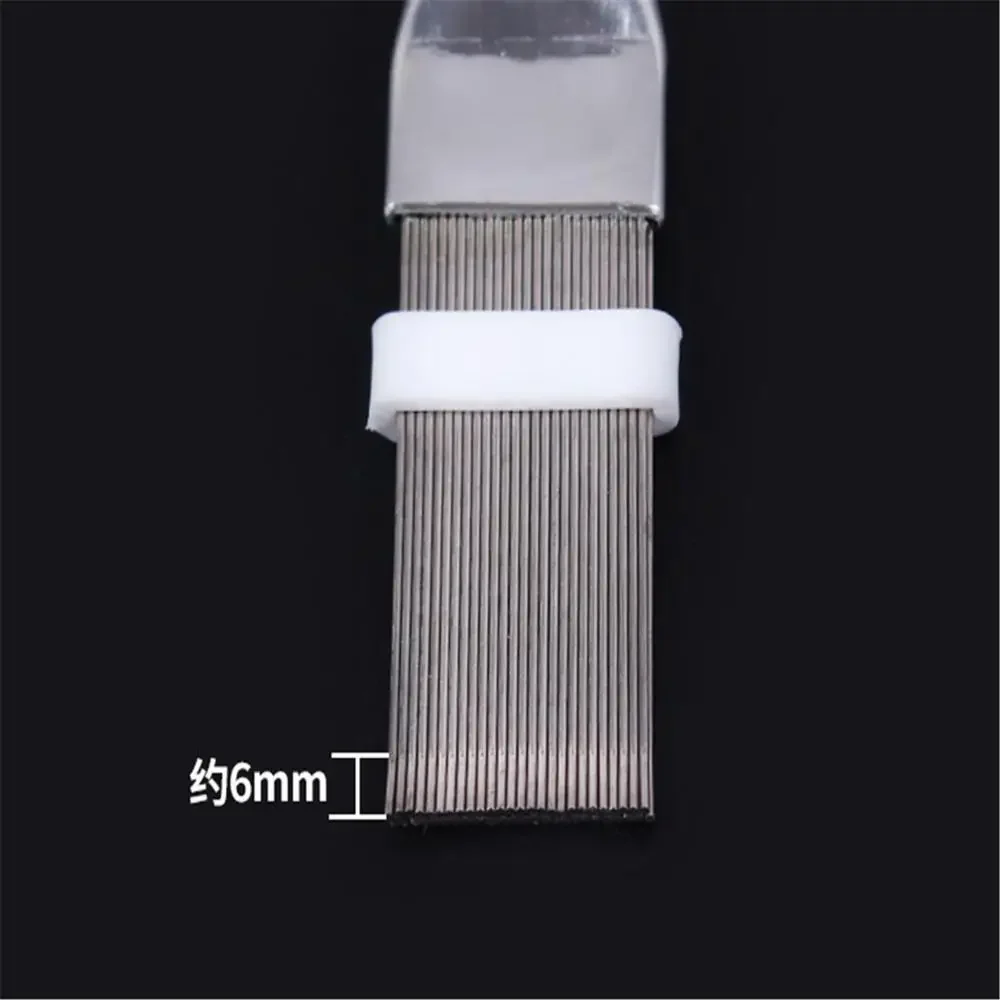 Repair Tools Stainless Steel Fin Comb Straight Condenser Comb Air Conditioner Brush Warped Fin Comb Accessories