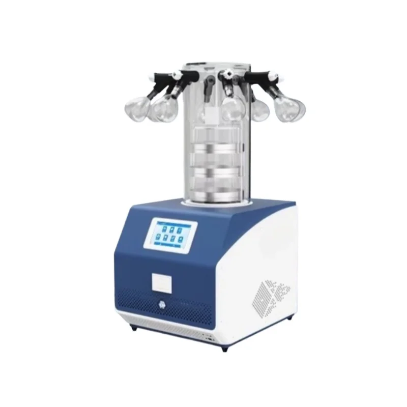 Freeze Dryer Dryer Enclosed Compressor Food Traditional Chinese Medicine Benchtop Freeze Dryer Small Laboratory