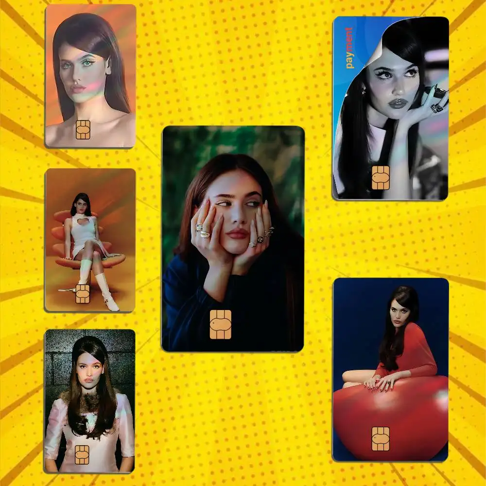 Visitor SIENNA SPIRO High Quality Anime Laser PVC Sticker Film Skin Cover For Metro Debit Credit Card  Access Card