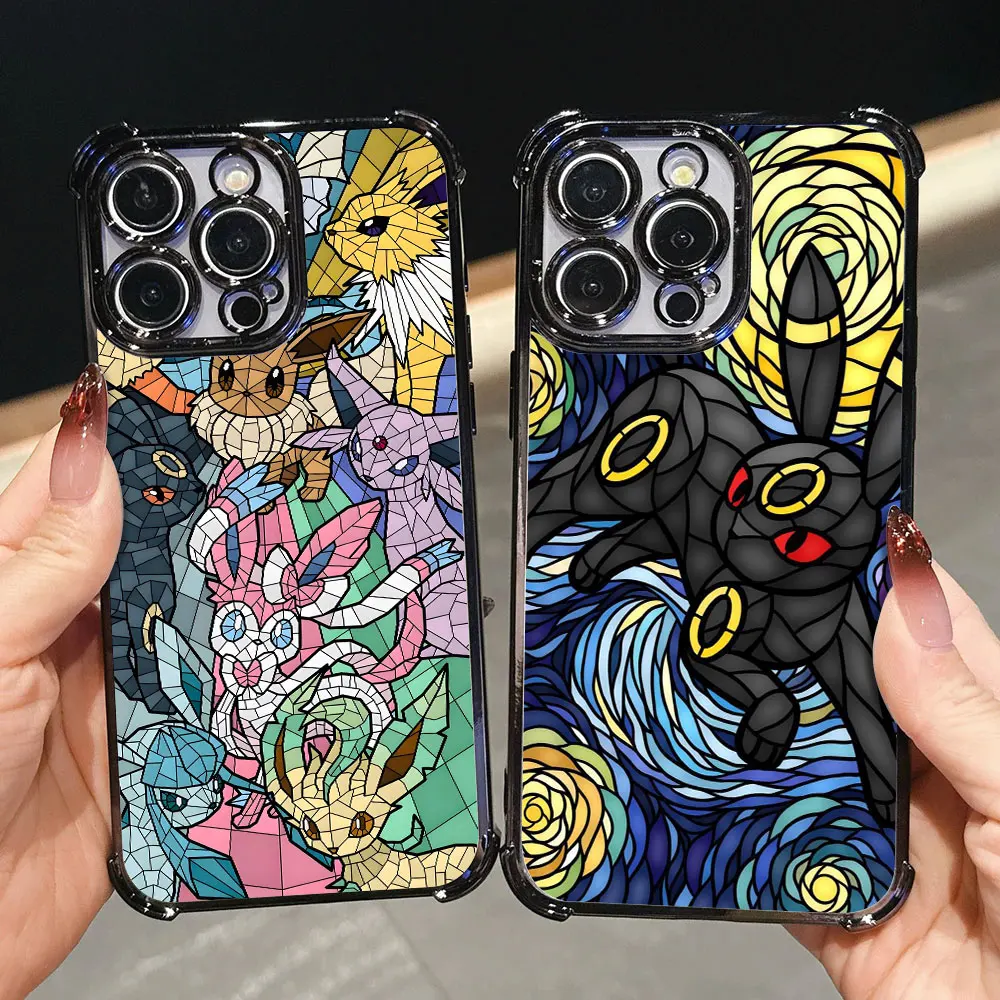 Stoßfeste Hülle für Xiaomi Redmi 12C 13C 14C 15C 15A Note 15 14 Pro Plus 13 12 11 Pro 4G 5G Soft Cover Cartoon P-Pokemons Anime
