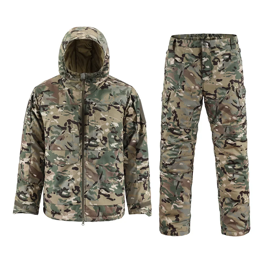 

2024 New Brand Men's Mountaineering Outdoor Sports Patchwork Fleece Jacket Men's Warm Fleece Jacket Padding Jackets For Men
