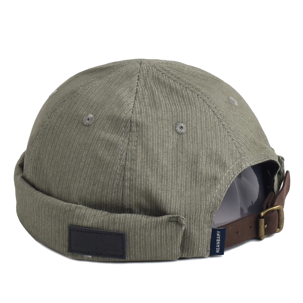 Männer Frauen Dome Melone Skullies Beanie Cap Mode Vintage Brimless Vermieter Hut Street Hip Hop Docker Caps Unisex Skullcaps – Detail 2