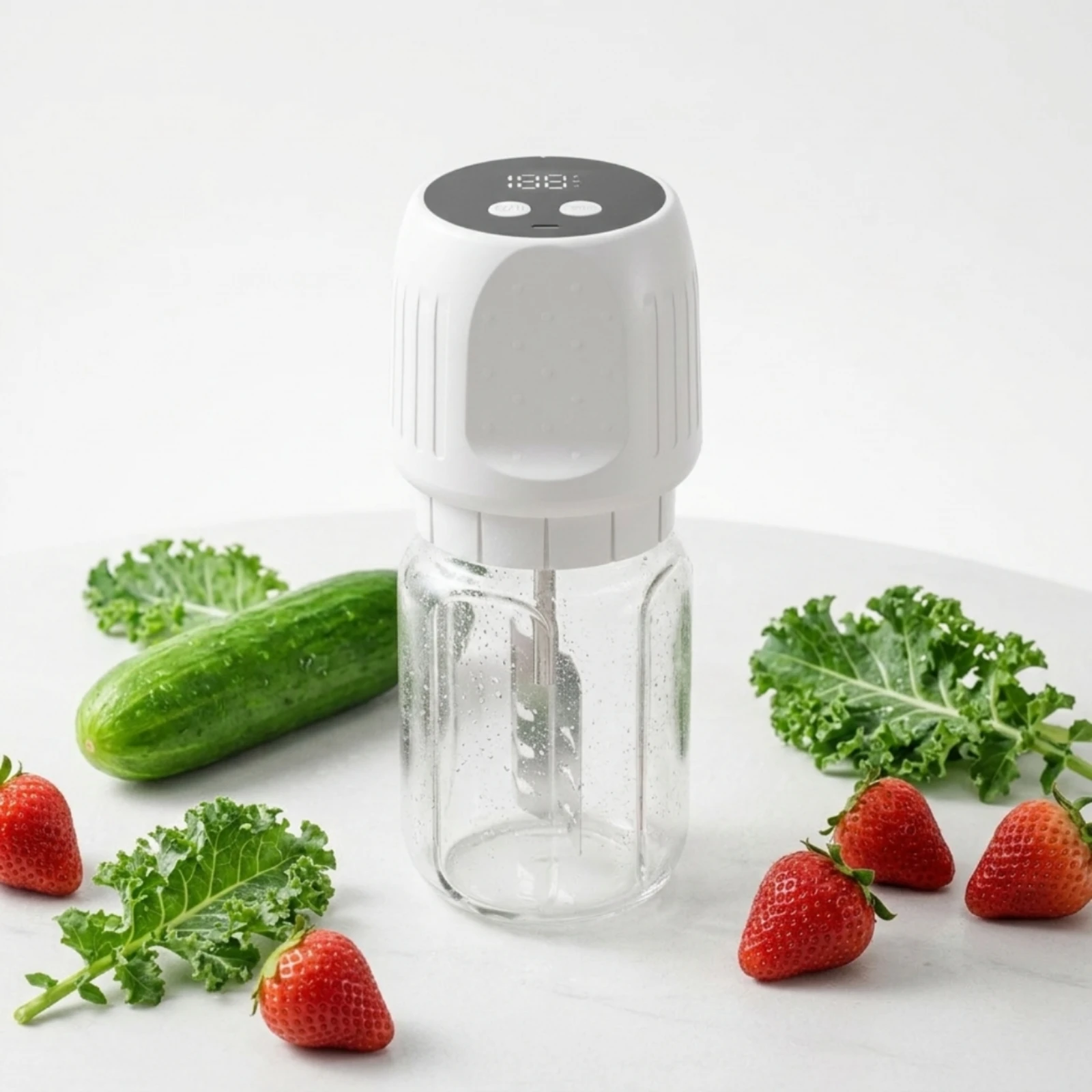 Electric Butter Churn Fresh Electric Butter Maker Kitchen Appliance Compact Clear for Home Cooks view 5