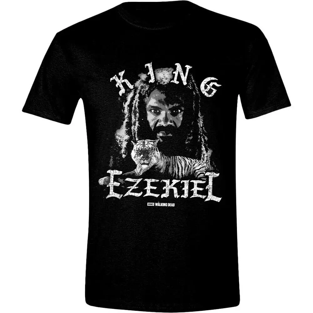 Camiseta de The Walking Dead King Ezekiel Grundge, mercancía oficial, M, L, Xl, nueva