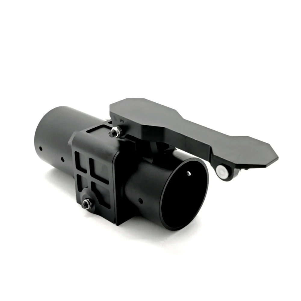 

1 шт. Горизонтальный быстросъемный складной кронштейн из алюминиевого сплава 50 мм, грузоподъемность 30 кг, для крепления сельскохозяйственных дронов/устройств доставки