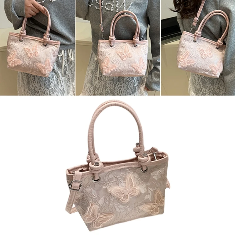 

H3CB цветочный вышитый многофункциональный мешок с поперечным телом с регулируемым ремнем китайский дизайн для женщин, дизайном,