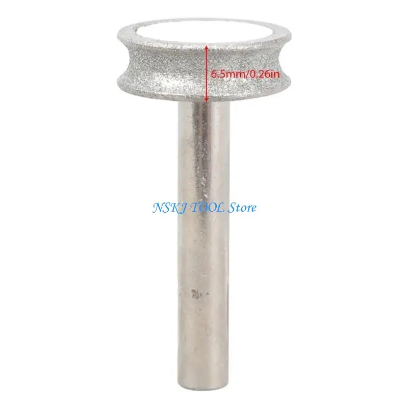 

L8RC Efficient 2-12mm Concave Diamonds Grinding Wheel For Smooth Glass Stone Surfaces