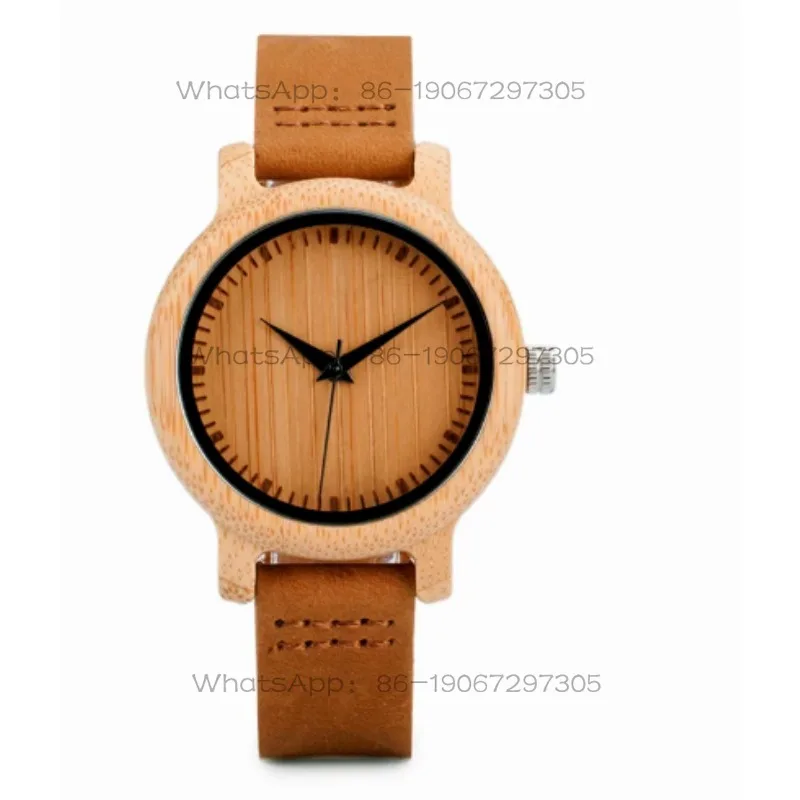 Bamboo Watch Student Ladies Niche Wooden Couple Watch