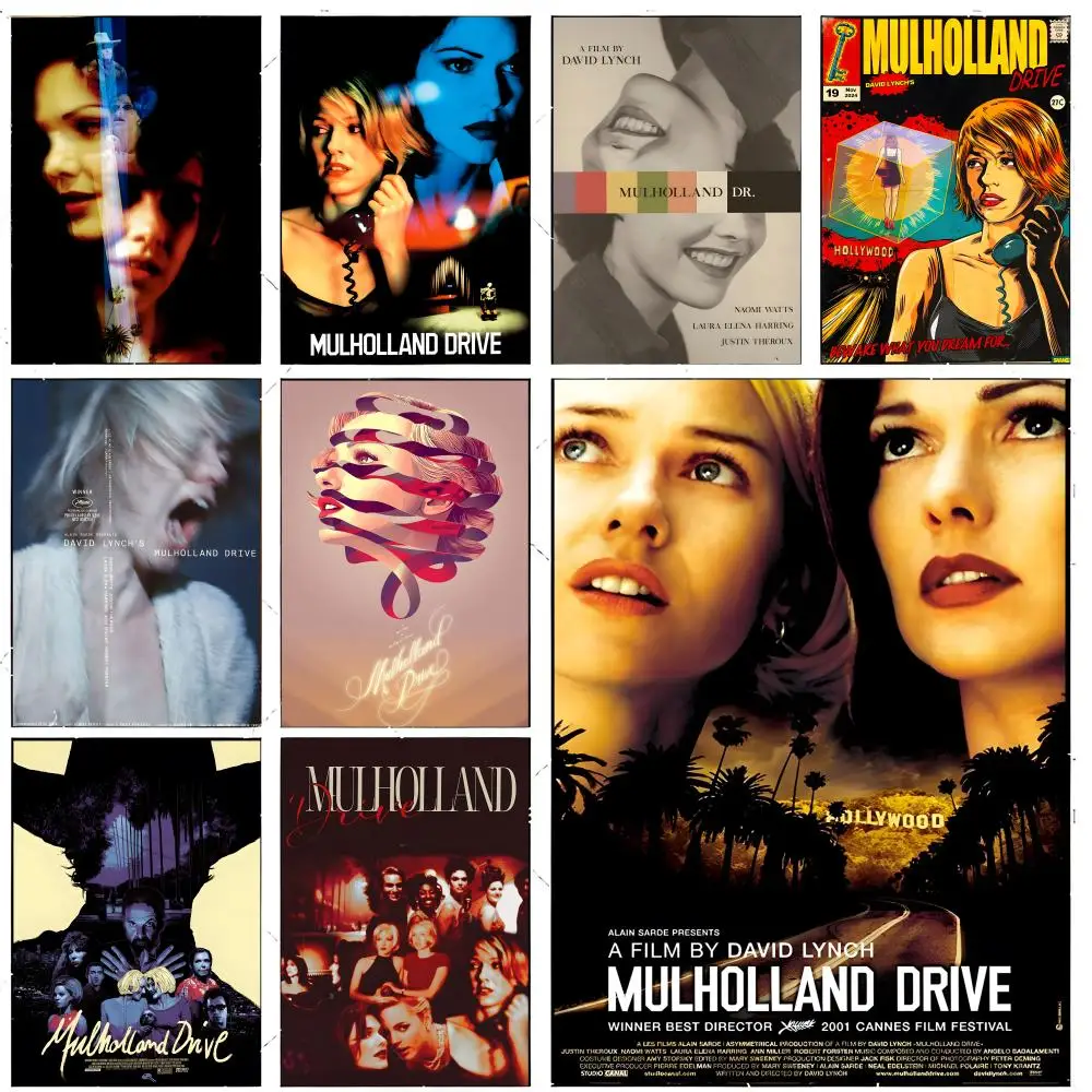 surreal thriller M-Mulholland Drive Poster Premium Decor Art & Gift for Household Lounge Home Ornaments