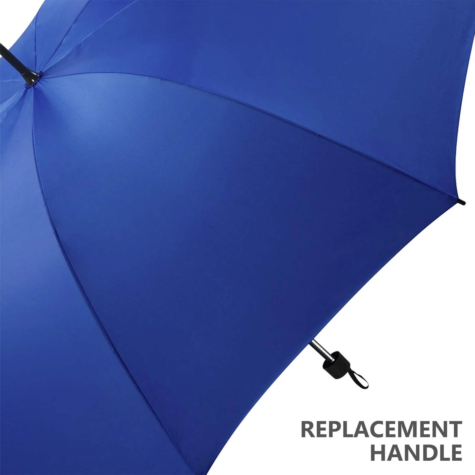 

Umbrella Handle Replacement 1.5Cm Threaded Plastic Grip For 15Mm Umbrellas Sturdy Anti-Slip Rain Sun Uv Folding Handle Accessory