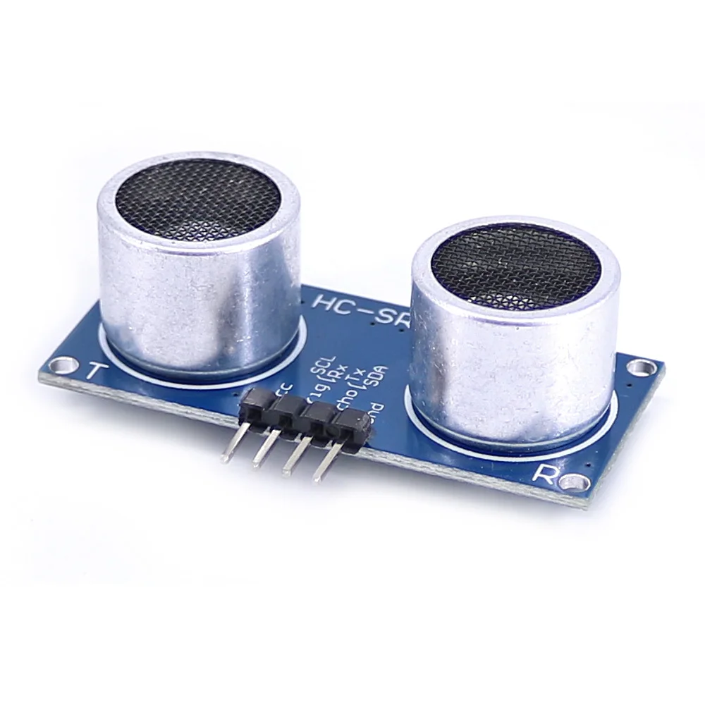 وحدة قياس المسافة بمستشعر بالموجات فوق الصوتية HC-SR04 الجديدة 3.3 فولت/5 فولت متوافقة مع Arduino