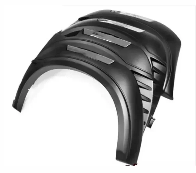 

KQD Factory Hot Selling ABS Black Sports Style Car Wheel Flares for ISUZU DMAX