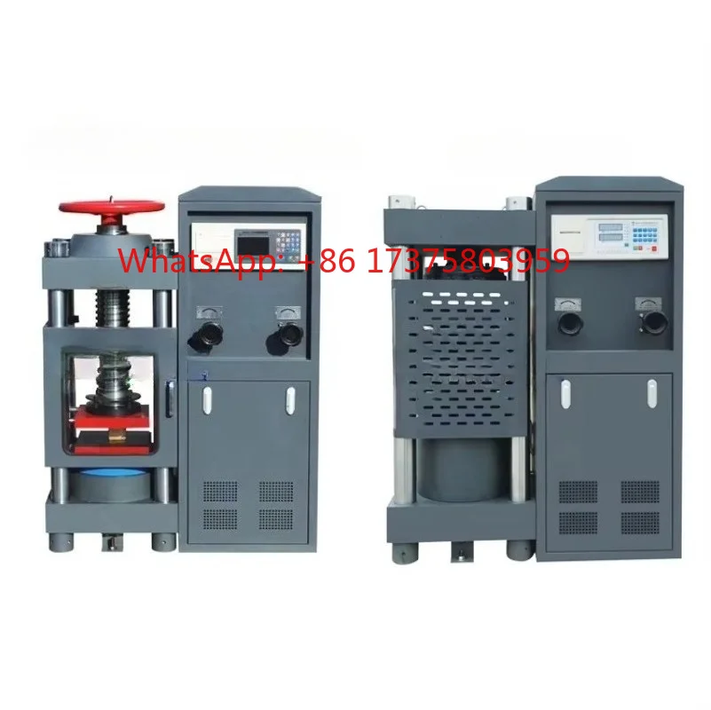 Automatic 2000KN Concrete Compression Strength Testing Machine Factory Price 1-Year ASTM Electronic 220V 1000KN for Measurement