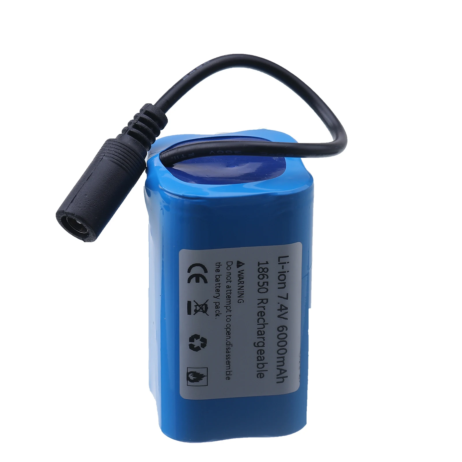 Batteria 7.4V 12000mAh 6000mAh per T188 T888 2011-5 V007 C18 H18 So on telecomando RC esche da pesca parti della barca