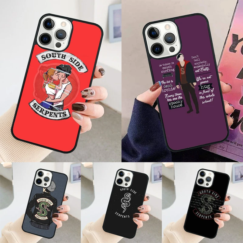 TV Riverdale Southside Serpent phone case Cover For iPhone 14 15 16 Pro Max SE 2020 coque For apple 11 12 13 Pro Max 8 Plus