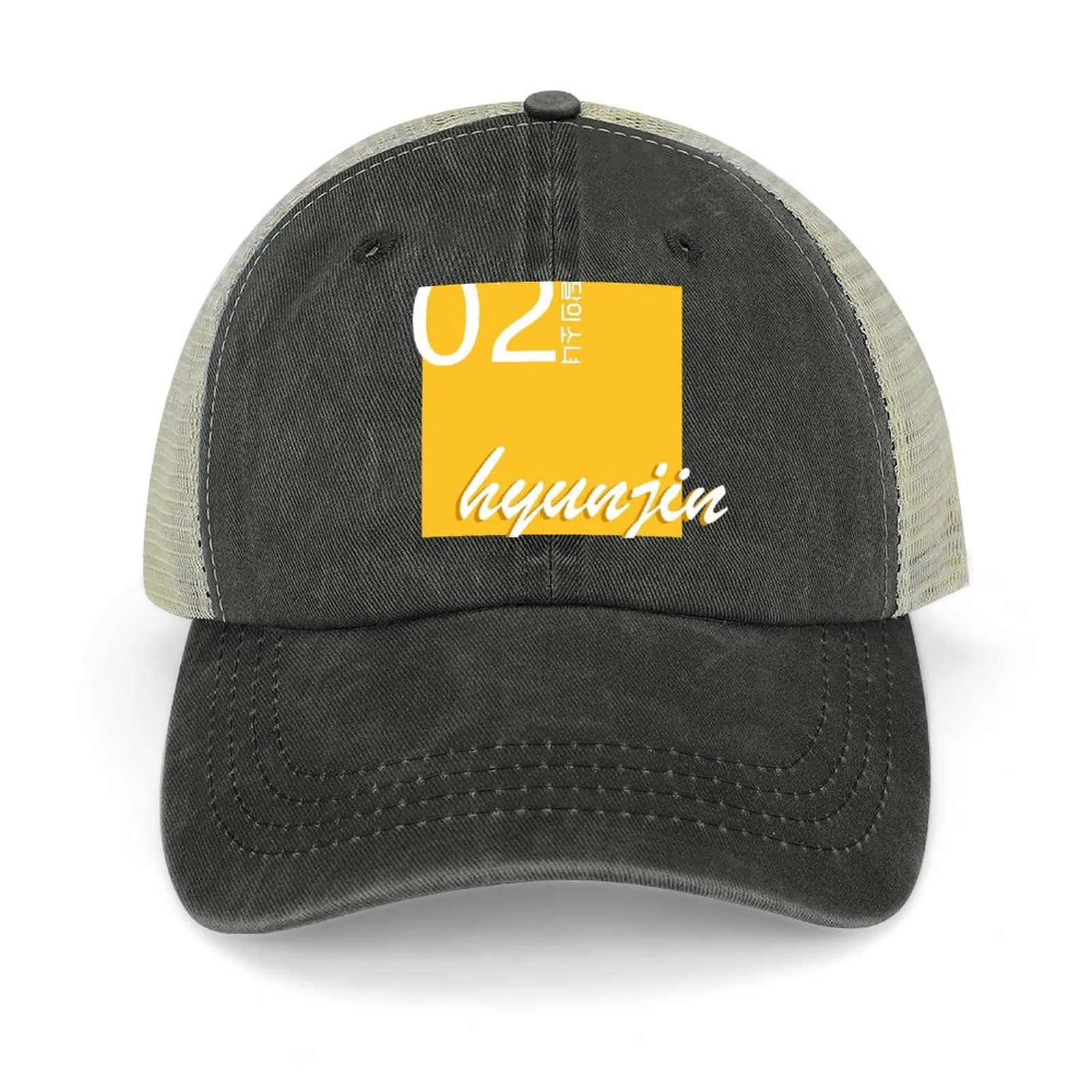 

loona hyunjin 02 logo Baseball Cap derby hat Big Size Hat hats for men Women's Beach Outlet Men's