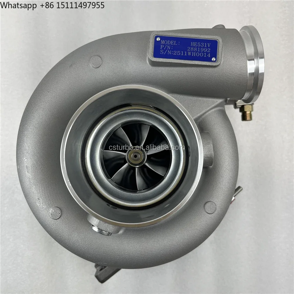 Turbocharger HE500VG HE531V 5353159 4043212 2881992 288199200 4035854 4035855 4037260 Fits Truck ISM ISM02 QSM11 Engine