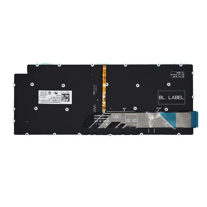 5390 Ons/Br Spaans Toetsenbord Voor Dell Inspiron 5391 7391 5490 5493 5498 7490 7491 Vostro 3400 3401 3402 5402 5408 5409 Verlicht