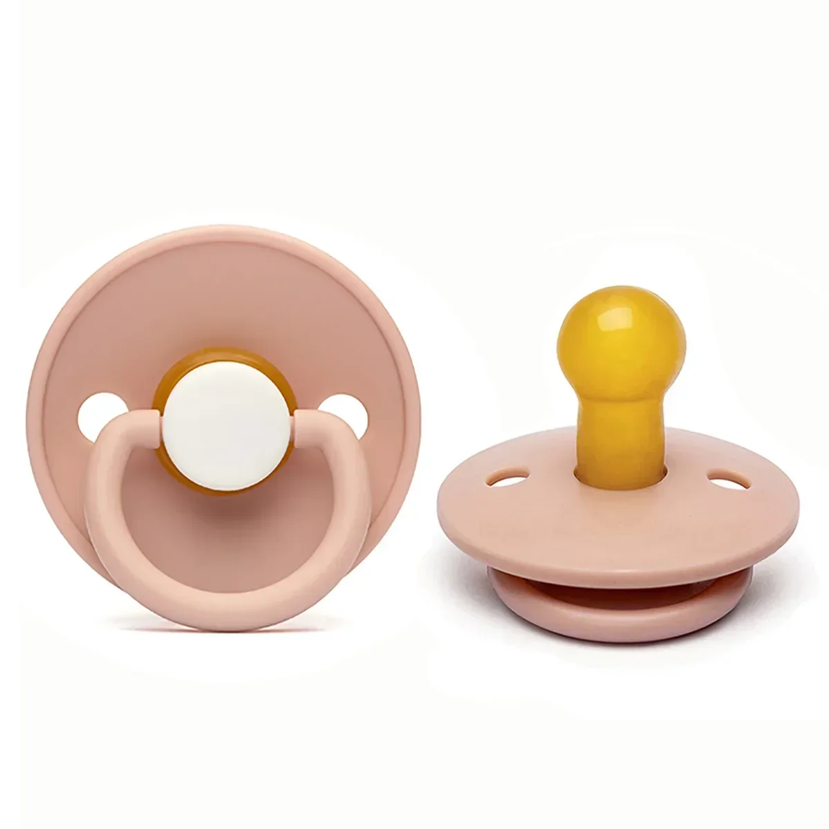 Silicone Baby Pacifier Food Grade Silicone Newborn Soother Solid Dummies Silicone Nipple For Bebe 0-6months BPA free pacifier