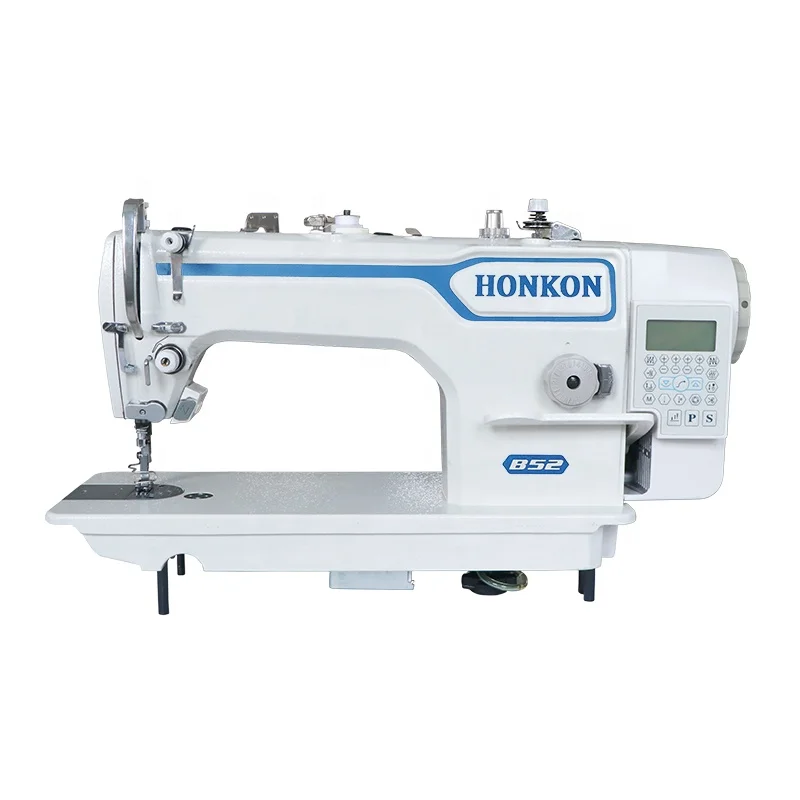 HK-B52-D3 Industrial Sewing Machine High-Speed Computer Intelligent Lockstitch for T-Shirt Making with Motor Core Component
