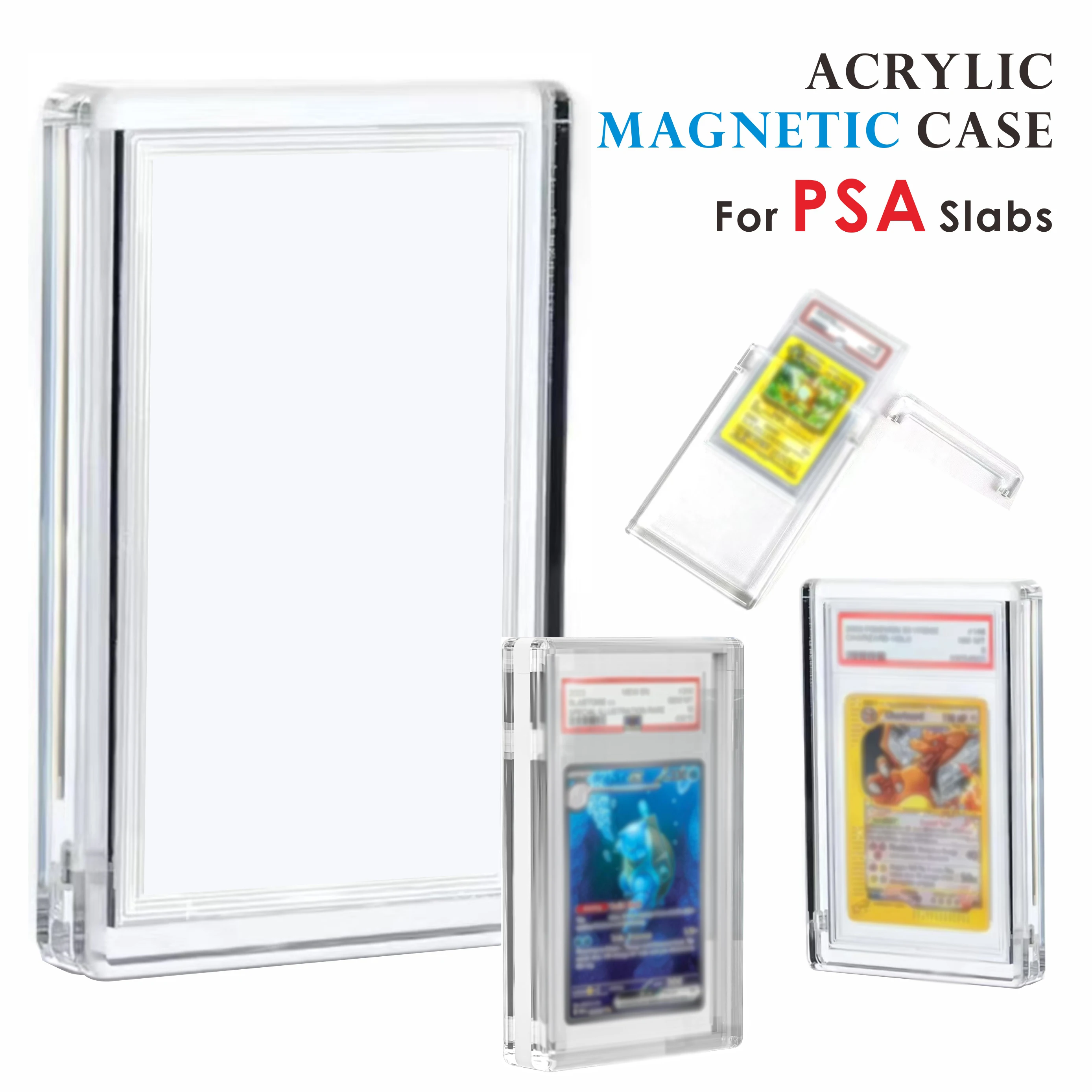 Kotak Akrilik MAGNETIK Untuk Slab PSA Standar / Slab CGC