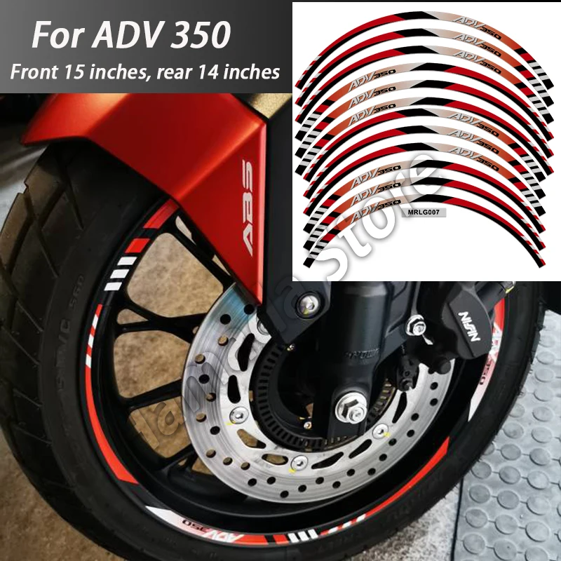 

Светоотражающие наклейки для мотоциклов HONDA ADV 350 ADV350
