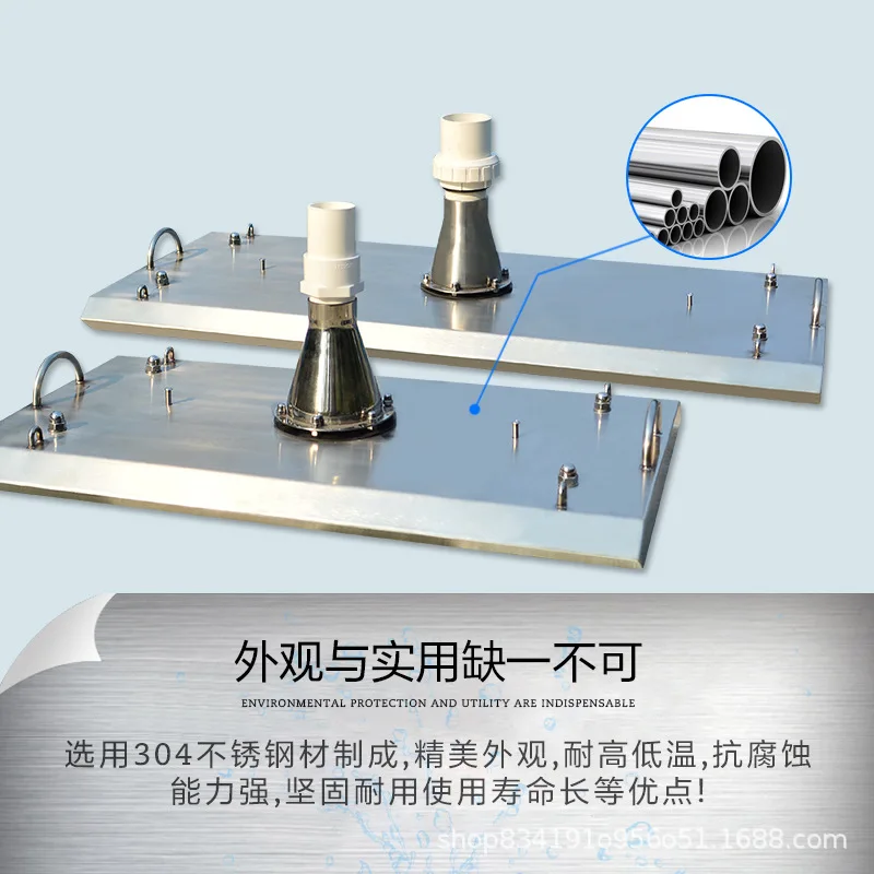 304 Stainless Steel Double Suction Tray Weighted Suction Plate for Pool Suction Machine Standard Pool Suction Head