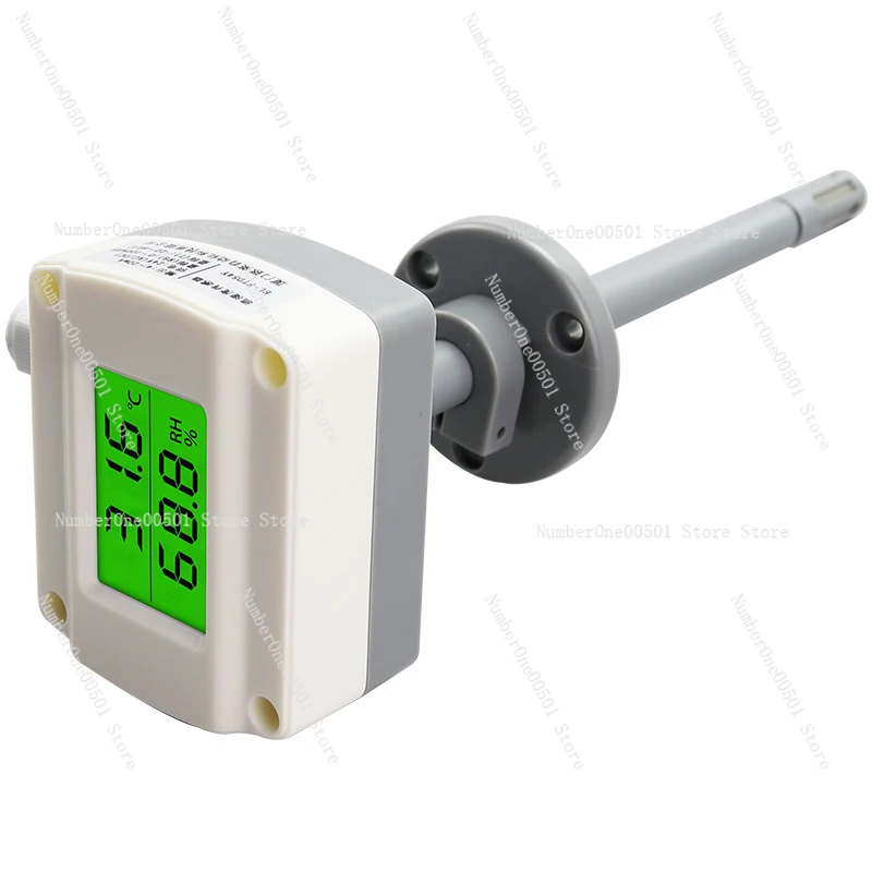 

Датчик температуры и влажности канального типа для промышленного кондиционирования дымового газа, передатчик 4-20 мА RS485