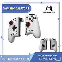 MOBAPAD M6 Gemini Game Console Controller with Jet Shell for Nintendo Switch Joypad Left Right Handle Grip for NS OLED Gamepad