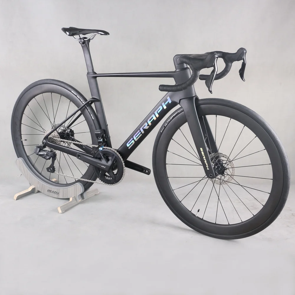 

Toray T800 + T1000 Carbon 24-скоростной аэрошоссейный велосипед TT-X71 Wheeltop Di2 Groupset Карбоновая колесная пара 28C Шина