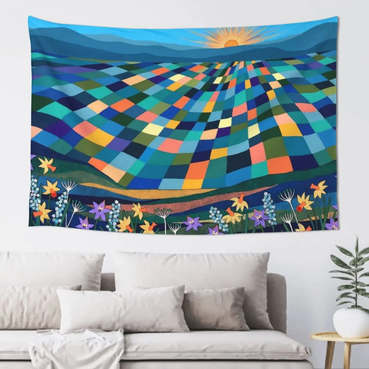 Bright Sun Shiny Day Tapestry Aesthetic Home Decor Carpet On The Wall Decor For Room Tapestry