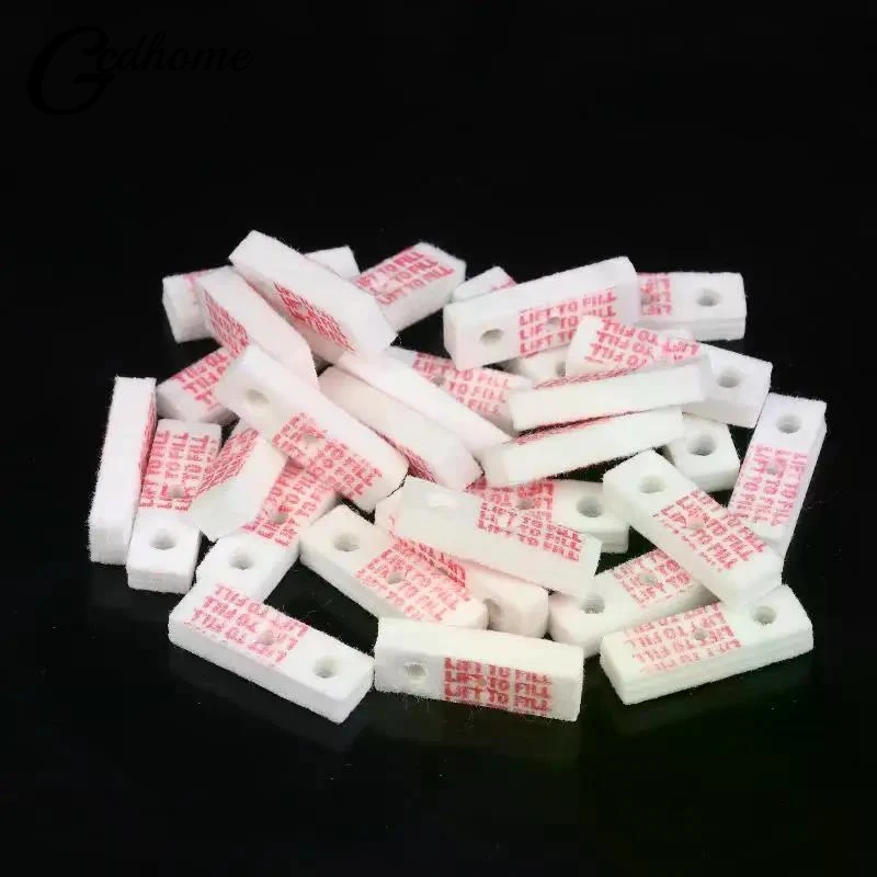 【New】10/30Pcs Sealed Bottom Felt Replacement Oil Absorbent Cotton Pads For Petrol Lighter Inner Sealing Gasket