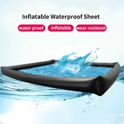 Colchones de cama de agua de Spa impermeables de PVC, cubierta protectora, aceite, masaje, placer, ropa de cama al aire libre, sábanas, muebles inflables