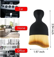 Car interior General sweeping dust soft brush car wash tool artifact car interior gap dust brush air outlet cleaning brush