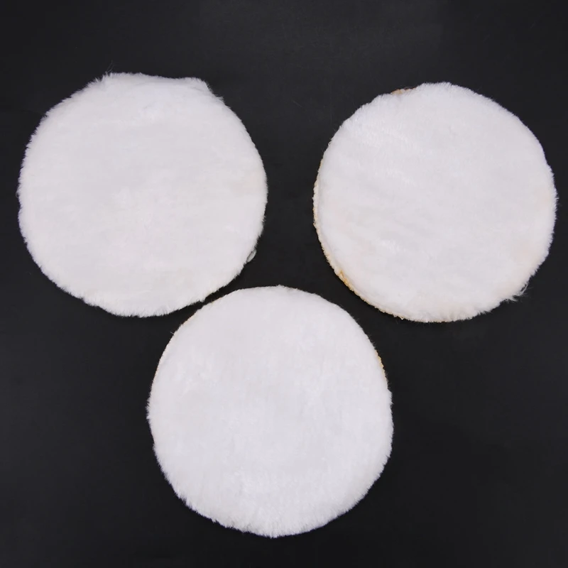 400Pcs 125Mm Car Polishing Pad 5 Inch Polish Waxing Pads Fiber Polisher Bonnet Car Paint Care