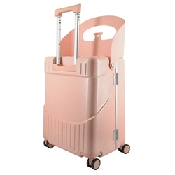 Newly Designed Children's Luggage Luggage 20-Inch Computer Carry-on Luggage with Seat