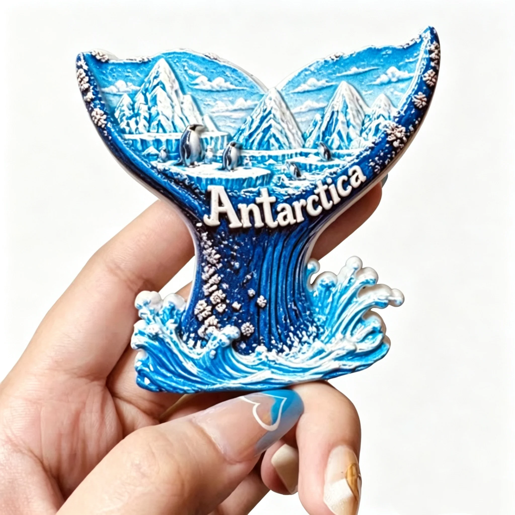 Antarctica 3D Fridge Magnets Tourism Souvenir Refrigerator Magnets Sticker