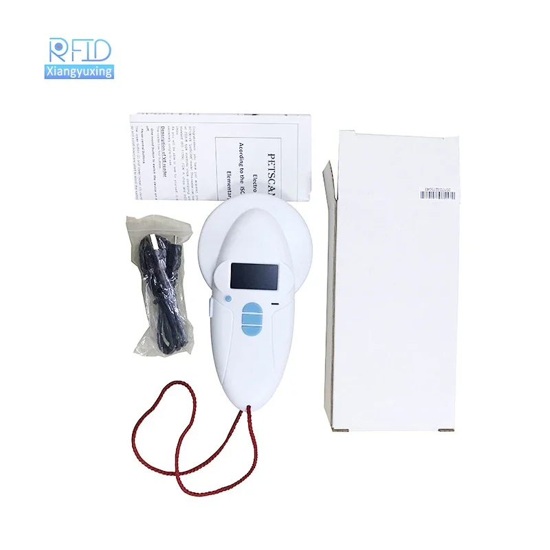 whole protocol animal chip reader 134.2khz ISO11784/5 handheld reader for livestock