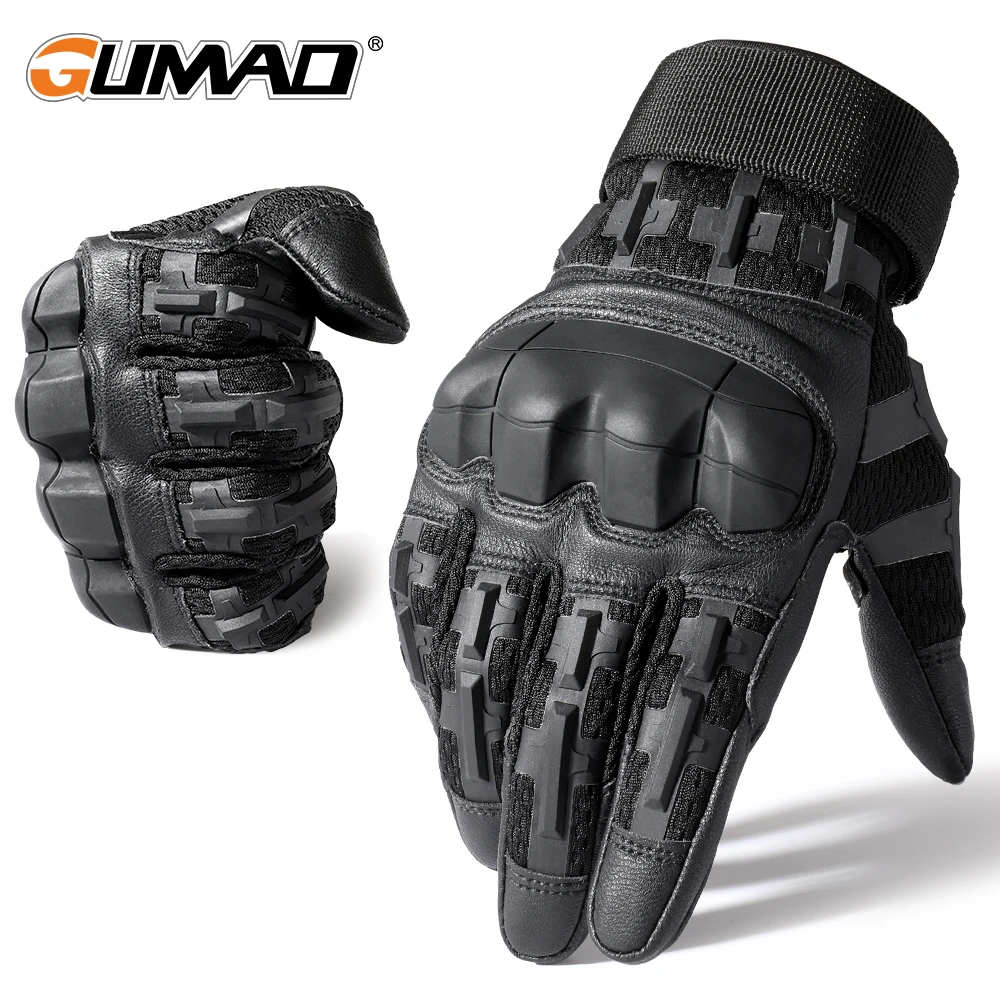 Outdoor Tactical Gloves Touch Screen Hard Shell Non-slip Protective Gear for Sports Hiking Climbing Hunting Cycling Motorcycle