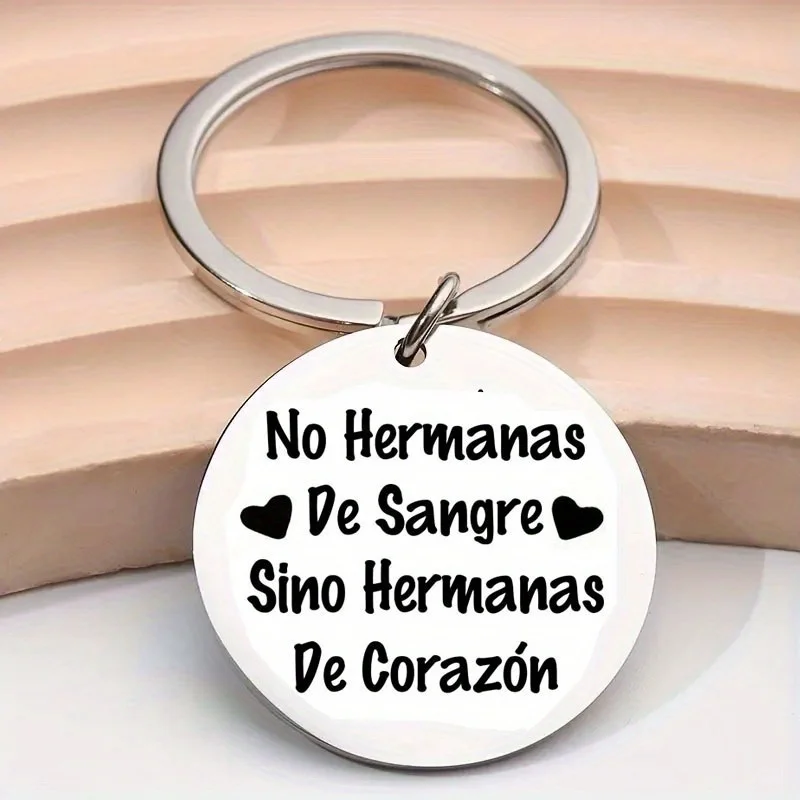 1PC Keyring Sister Gifts Keychain Gifts for  Birthday Christmas   Keyring Special Personalised Sister Gifts From Sister Hermanas