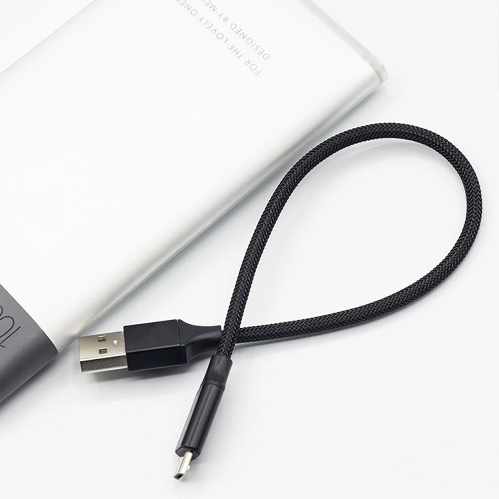 

5 Pcs USB Type-C Cable Nylon Braided 0.2M 2.0A USB-C Quick Fast Data Sync and Charging Cable for S9/ S8/ S8 Plus/ Note 8