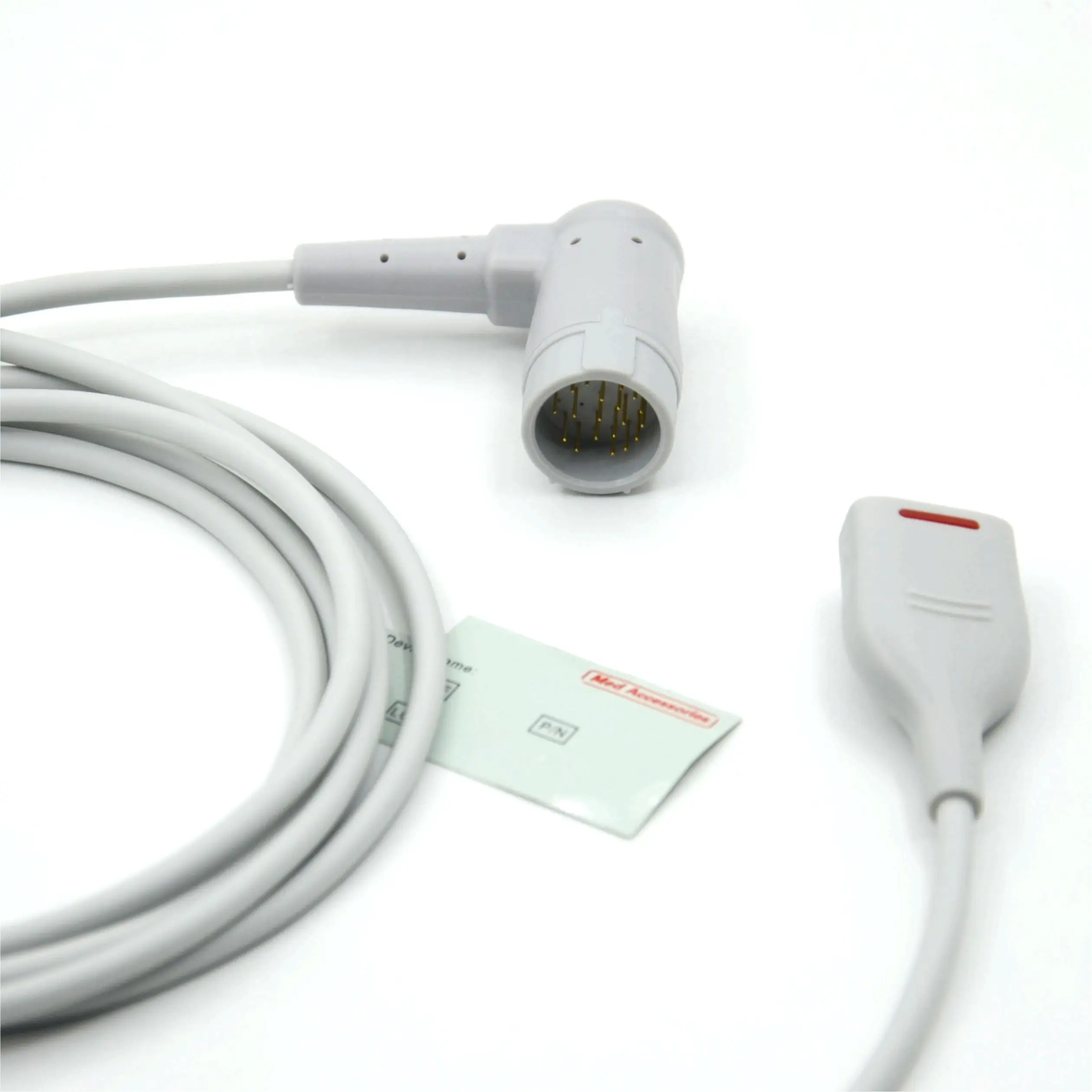 Compatible HP SpO2 Extension Cable Reusable TPU Adapter Cable Medical Accessories ISO Certified Individual Pack