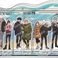 Jujutsu Kaisen Anime ‌Itadori Yuji Acrylic Stand Fujikura Kei Gojo Satoru Kugisaki Rikka combination Figure Model Plate Z03