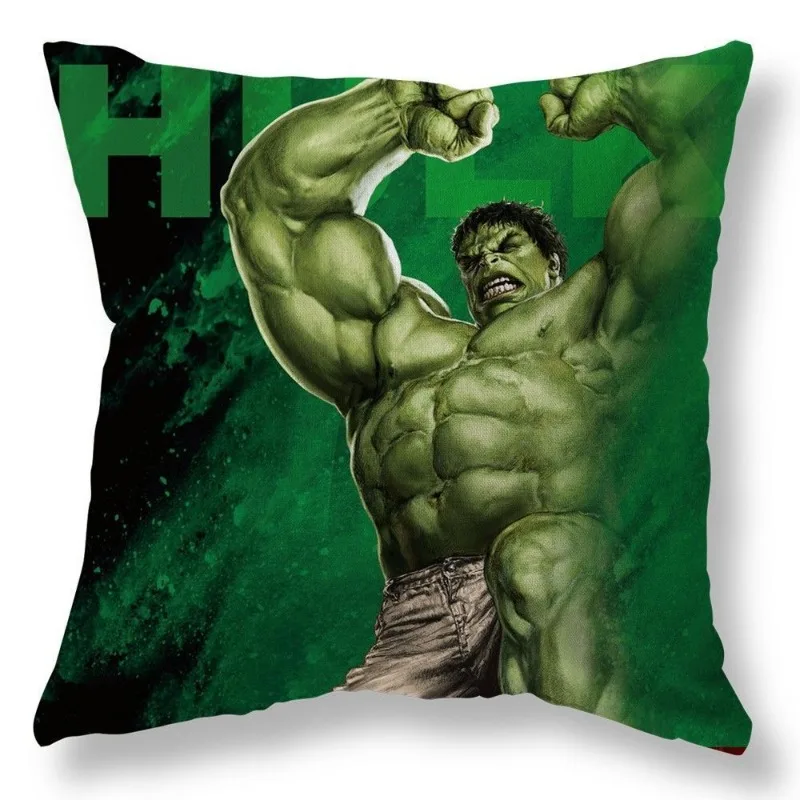 Marvel Avengers Spider Man Cartoon Animation Square Cushion Pillow High-Looking Fashion Double-sided Printed Seat Backrest view 3