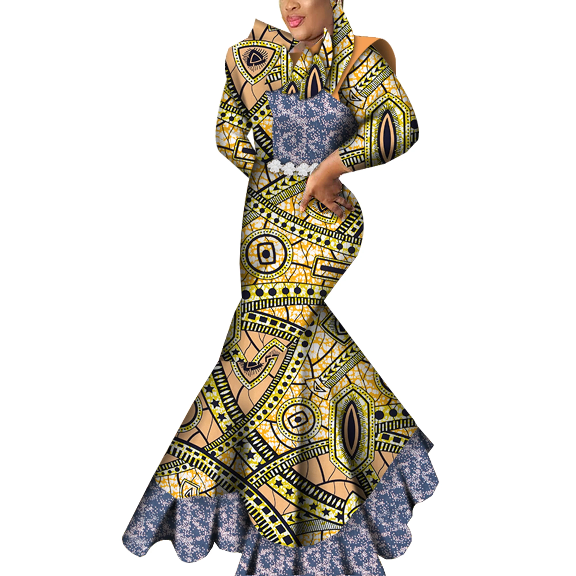 Ancara vestidos para as mulheres festa de noite longa robe africaine africano impressão bodycon dashiki vestido roupas africanas para as mulheres