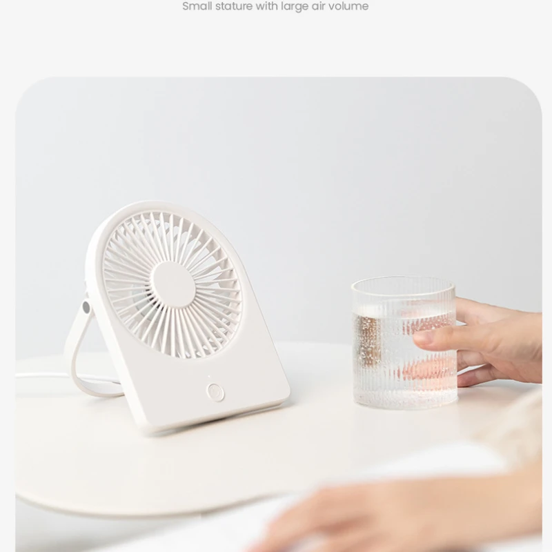 Mijia Mini USB Office Portable Fans Cooler Cooling Desktop Mute Fans Silent Universal for Car Notebook Student Fans